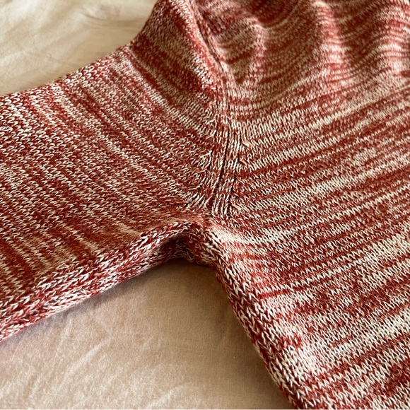 GAP Cotton Pullover Sweater, Heather Red Colour, Size-S - Picture 10 of 12